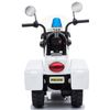 Moto De Policía Mini Blanco - Moto Eléctrica Infantil De Batería Para Niños