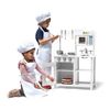 Cocina De Madera Para Niños Con Accesorios Blanco - Cocinas Infantiles De Juguete Para Niños