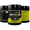 Healthy Fusion Aminoácidos Ramificados Bcaa 100% Puros | Aminoácidos Esenciales, Con Bcaa´s Glutamina + Vitamina B6 | Aumenta Tu Masa Muscular Y Obtén Una Rápida Recuperación | Sabor Sandía, 30 Tomas