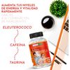 Healthy Fusion Adiós Fatiga | Efectiva Fórmula Energizante Y Antifatiga | Eleuterococo + Taurina + Cafeína | Estimulante 100% Natural | Mejora Y Potencia El Rendimiento Muscular | 60 Cápsulas