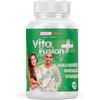 Healthy Fusion Completo Complejo Multivitamínico Con Minerales Y Oligoelementos | 28 Vitaminas Y Minerales Esenciales | Aporta Salud, Bienestar, Energía Y Vitalidad | Refuerza La Memoria |100 Cáps