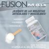 Healthy Fusion Suplemento De Magnesio | Tratamiento Para La Salud Muscular Y Articular | Con Colágeno Y Vitamina B6 | 5 Sales De Magnesio Puras Y Bioasimiladas | Aporta Energía Y Vitalidad | 100u