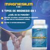 Magnesium | Healthy Fusion | Magnesio Puro + Colágeno + Vitamina B6 | Huesos Fuertes | Olvidate Del Cansancio Y La Fatiga