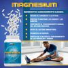 Magnesium | Healthy Fusion | Magnesio Puro + Colágeno + Vitamina B6 | Huesos Fuertes | Olvidate Del Cansancio Y La Fatiga