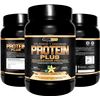 Protein Plus | Healthy Fusion | Recuperador Muscular A Base De Proteína, Colágeno, L-glutamina, Magnesio Y Vitamina B6 | Vainilla