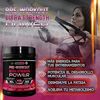 Pre-workout Ultra Strength Power X6 | Healthy Fusion | Pre-entreno Con Beta Alanina, L-arginina Aakg, Creatina, Cafeína Y Taurina | Frutos Rojos