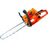 Motosierra De Gasolina Powertech® Pt5200 - Hoja De Sierra 52cm / 52cc Gasolina - 2200w - Motor De 2 Tiempos - Naranja- Royal Kraft Line