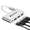 Mini Hub Tipo C Phoenix - 3 X Usb 3.0 - Tipo C Pd