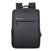 Mochila Phoenix Michigan Para Portatil Hasta 15.6 Pulgadas -  Con Cable Usb - Viaje - Negra