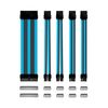 Kit De Extension Phoenix Cables Fuente De Alimentacion 30cm 24 Pines - 4 + 4 Pines - 6 + 2 Pines Negro Y Azul