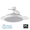 Ventilador Techo  Eos Dc 72w 6120lm Blanco 3 Aspas