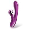 Vibrador Conejito Con  Estimulador  Morado Action