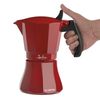 Cafetera De Aluminio Jata Hcaf20012 De 12 Tazas. Apta Para Todas Las Cocinas, Incluida Inducción. Asa Maciza