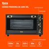 Horno Freidora Retro Antracita 20 L Tme