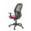 Silla De Oficina Jorquera Malla Negra Asiento Similpiel Rosa