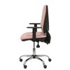 Silla De Oficina Elche S 24 Horas Bali Rosa Con Refuerzo Lumbar