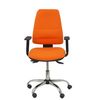 Silla De Oficina Elche S 24 Horas Bali Naranja Con Refuerzo Lumbar