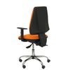 Silla De Oficina Elche S 24 Horas Bali Naranja Con Refuerzo Lumbar