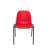 Pack 2 Silla Confidente Alborea Rojo