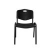 Pack 2 Silla Confidente Robledo Pvc Negro