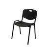 Pack 2 Silla Confidente Robledo Pvc Negro