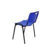 Pack 2 Silla Confidente Robledo Pvc Azul