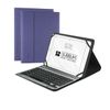 Funda Con Teclado Inalámbrico Bluetooth Para Tablet 10,1" - 10,8" - Subblim Keytab Pro Bluetooth Morado