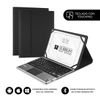 Funda Con Teclado Touchpad Para Tablet 10,1" - 10,8"  - Subblim Keytab Pro Bluetooth® Negro