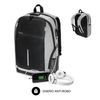 Mochila Antirrobo Para Ordenador Portátil 16" - Subblim Business Lock Backpack Gris/negro