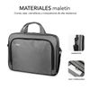 Maletín Para Ordenador Portátil 13,3"-14" - Subblim Oxford Laptop Bag Gris