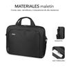 Maletín Para Ordenador Portátil 15,4-16" - Subblim Oxford Laptop Bag Negro