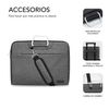 Funda Maletín Para Ordenador Portátil 13,3" - 14" - Subblim -  Business Laptop Sleeve Gris