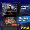 Pinball Virtual Family 13.3" Con Backglass 10.1" Sensor De Golpes