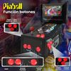 Pinball Virtual Family 13.3" Con Backglass 10.1" Sensor De Golpes