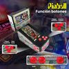 Pinball Virtual Dinners 13.3" Con Backglass 10.1" Sensor De Golpes