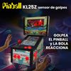 Pinball Virtual Dinners 13.3" Con Backglass 10.1" Sensor De Golpes