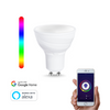 Bombilla Wifi Inteligente Gu10 Smartfy Rgbw 5w Compatible Con Alexa, Google Home, Smart Life Y Tuya