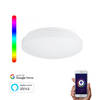 Plafón Wifi Inteligente Circular Smartfy Rgbw 15w Compatible Con Alexa, Google Home, Smart Life Y Tuya