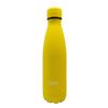 Botellas De Doble Pared De Acero Inoxidable - 500 Ml, Amarillo