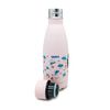 Botella Pitufos Rosa 350ml Doble Pared