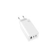 Leotec Cargador 65w Gan 2 Usb-c Pd + 1 Usb-a Blanco