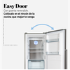 Universalblue Congelador Vertical No Frost Inox - Altura 185 Cm - 4 Cajones Grandes - Capacidad Total 265 L - Sistema Silencioso -