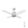 Ventilador De Techo Silencioso Con Luz Led Blanco 106cm | Universalblue