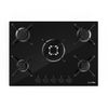 Placa De Gas Cristal Negro 5 Fuegos | Universalblue