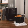 Universalblue Freidora De Aire Negra 3,5 Litros | Air Fryer Sin Aceite Para 3 - 4 Personas