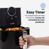 Universalblue Freidora De Aire Negra 3,5 Litros | Air Fryer Sin Aceite Para 3 - 4 Personas