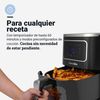 Air Crispy 6005b Freidora De Aire 5l Negra E Inox