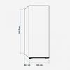 Frigorífico 1puerta Blanco 144cm | Universalblue