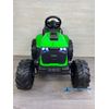 Tractor Eléctrico Peketrac 8100 24v Verde Pekecars - Tractor Eléctrico Infantil Para Niños +1 Año Con Mando Control Remoto, Equipo De Sonido Y Batería Extraible