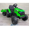 Tractor Eléctrico Peketrac 8100 24v Verde Pekecars - Tractor Eléctrico Infantil Para Niños +1 Año Con Mando Control Remoto, Equipo De Sonido Y Batería Extraible